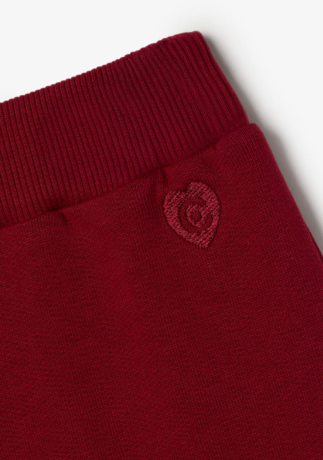 CONGUITOS ROPA / PANTALONES / LARGOS Burgundy Plush Joggers