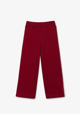 CONGUITOS ROPA / PANTALONES / LARGOS Burgundy Plush Joggers