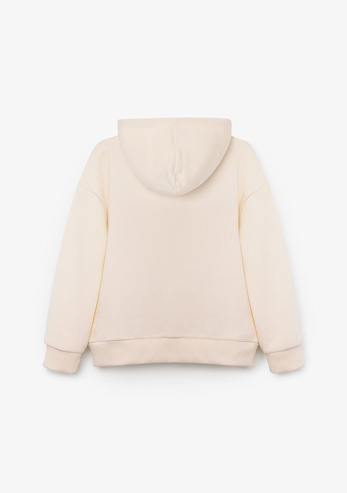 CONGUITOS ROPA / SUDADERAS / SUDADERAS CON CAPUCHA Beige Hoodie Bear Sweatshirt