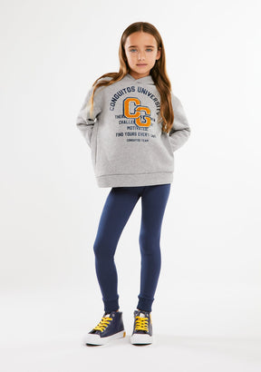 CONGUITOS ROPA / SUDADERAS / SUDADERAS CON CAPUCHA Grey Conguitos University Hoddie