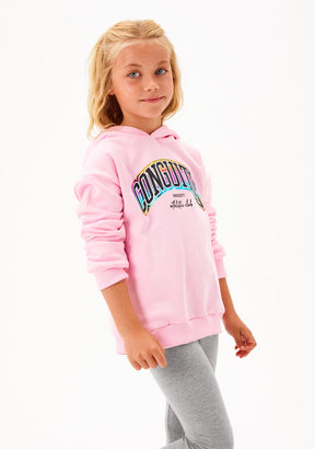 CONGUITOS ROPA / SUDADERAS / SUDADERAS CON CAPUCHA Pink Hoodie Logo Sweatshirt