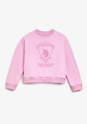 CONGUITOS ROPA / SUDADERAS / SUDADERAS SIN CAPUCHA Pink Unicorn Emblem Sweetshirt