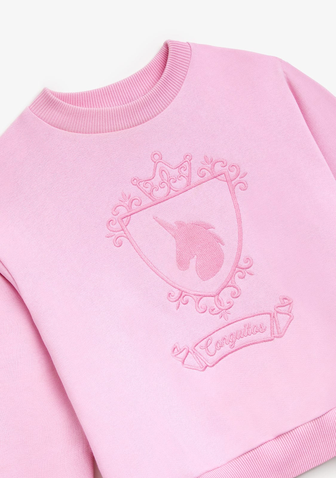 CONGUITOS ROPA / SUDADERAS / SUDADERAS SIN CAPUCHA Pink Unicorn Emblem Sweetshirt