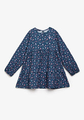 CONGUITOS ROPA / VESTIDOS Navy Flowers Printed Dress