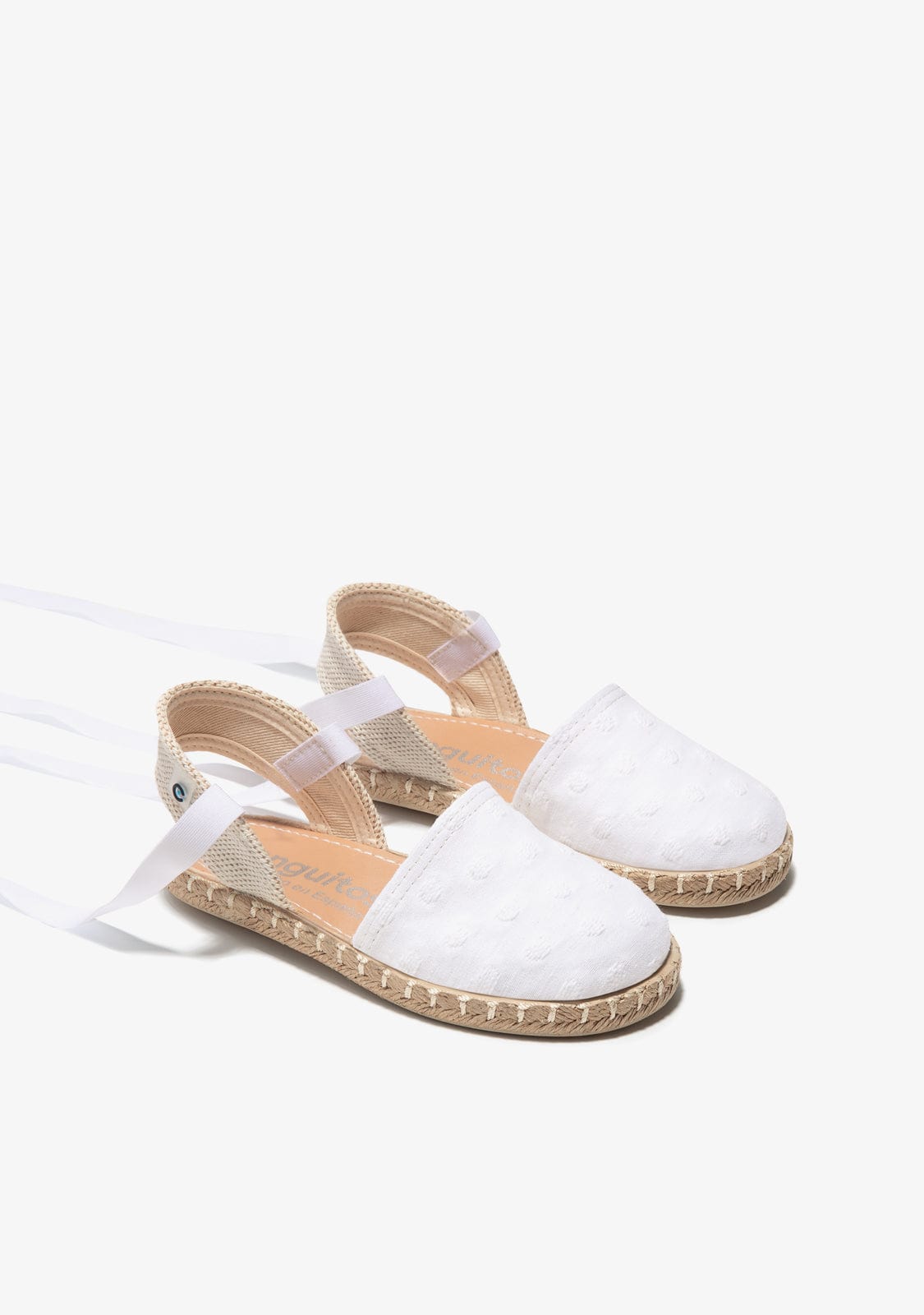 CONGUITOS SANDALIAS White Moles Espadrilles