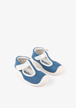 CONGUITOS Shoes Baby's Denim First Steps Sneakers