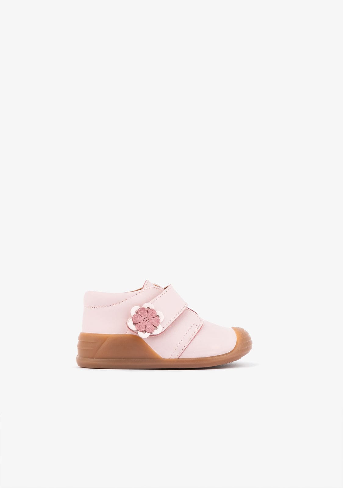 CONGUITOS Shoes Baby's Pink First Steps Ankle Boots Flower