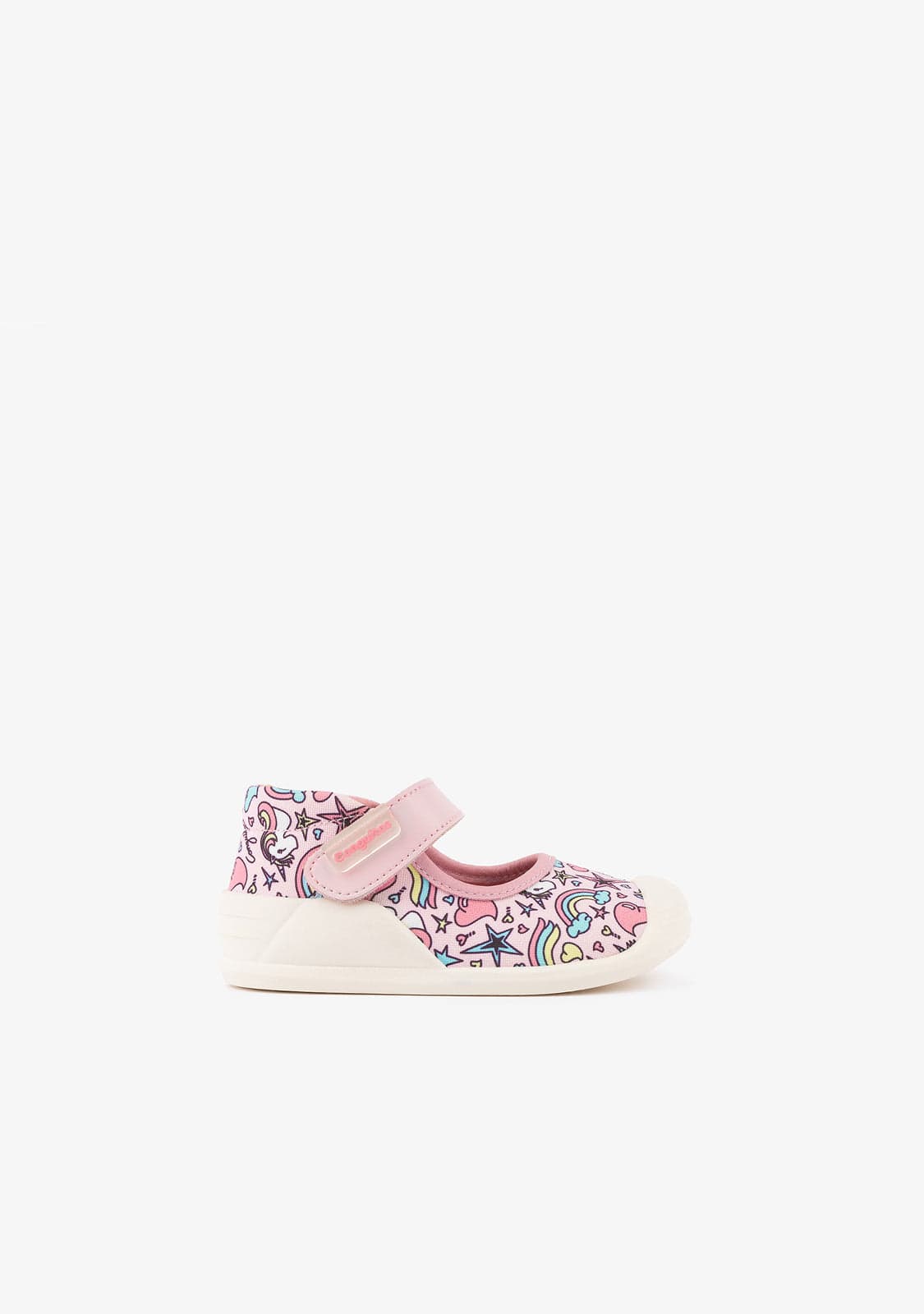 CONGUITOS Shoes Baby's Pink First Steps Unicorn Mary Janes