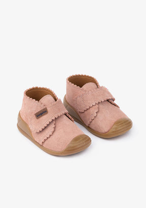 CONGUITOS Shoes Baby's Pink First Steps Waves Ankle Boots