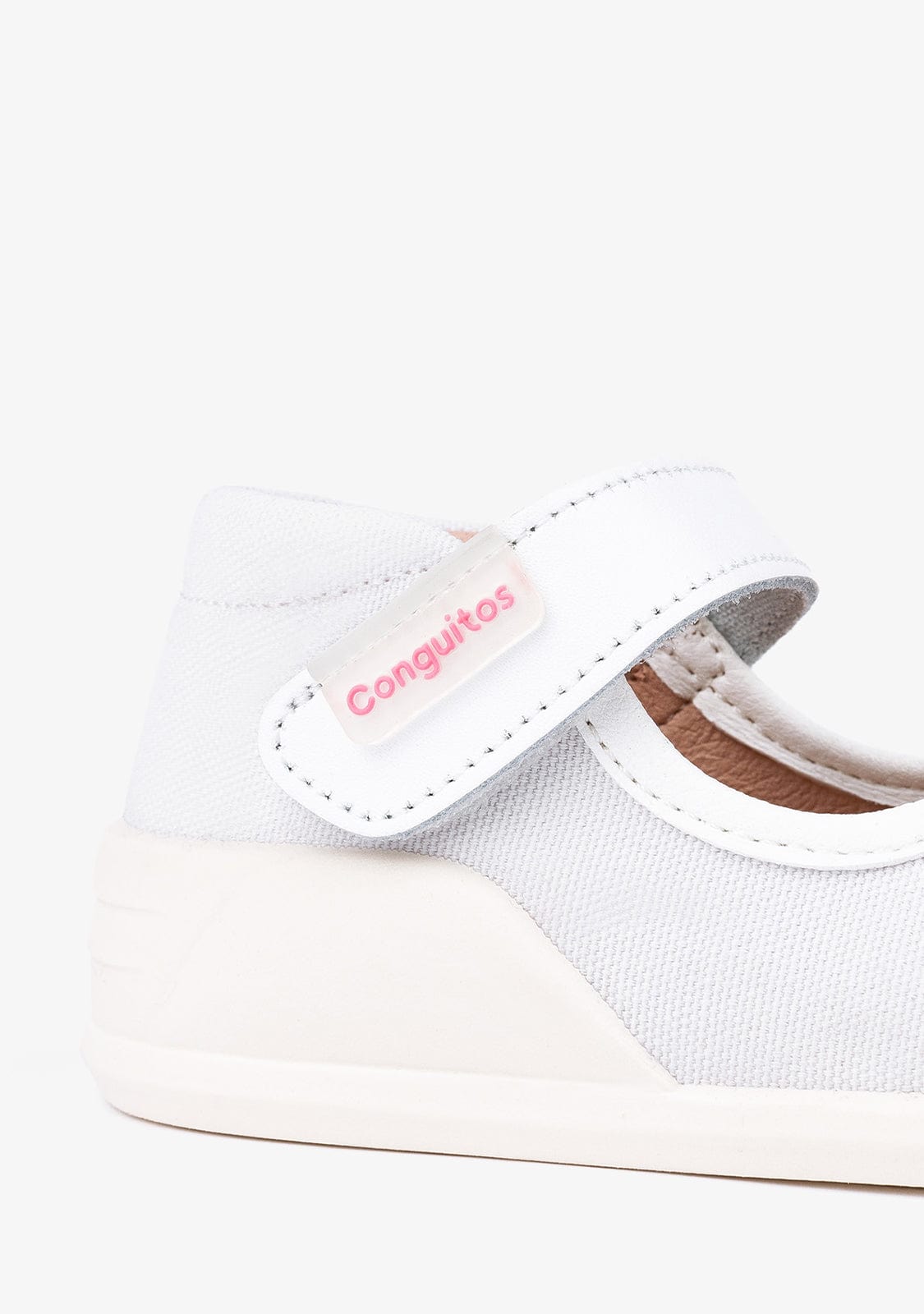 CONGUITOS Shoes Baby's White First Steps Mary Janes