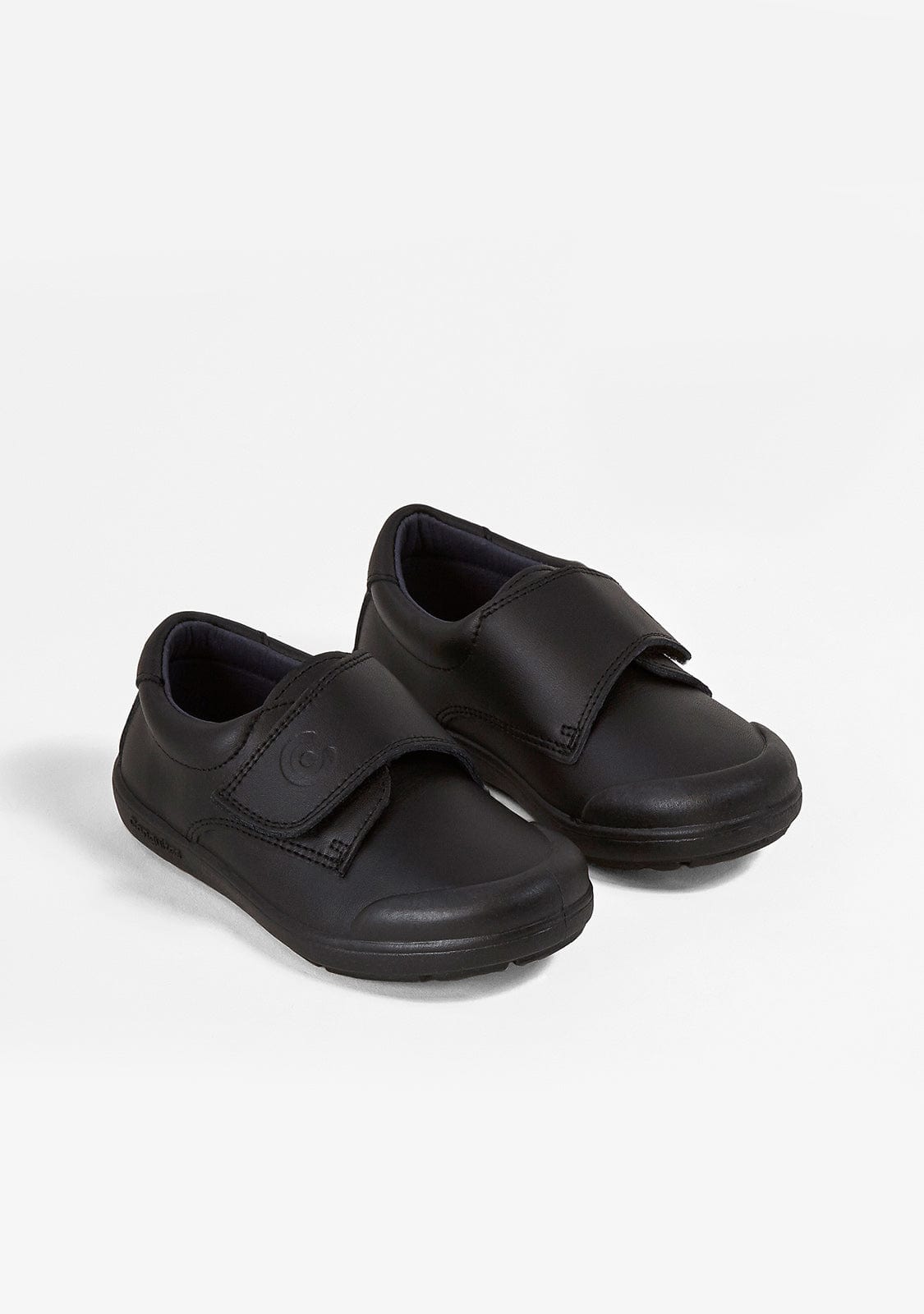 CONGUITOS Shoes Boy's Black Washable Leather School Shoes
