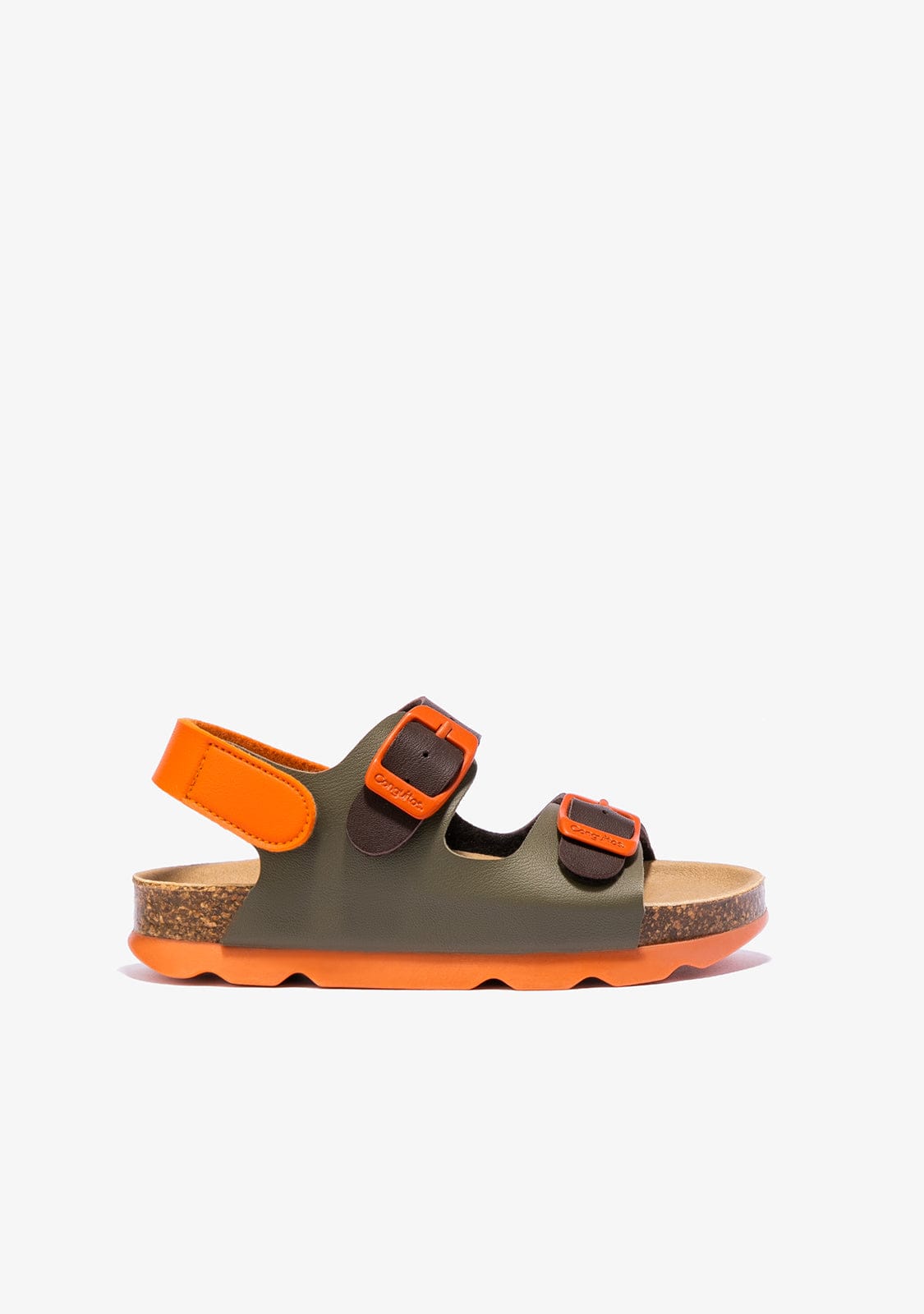 CONGUITOS Shoes Boy's Khaki Multicolour Bio Sandals