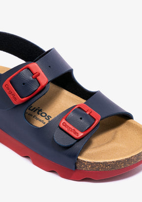 CONGUITOS Shoes Boy's Navy Bio Sandals