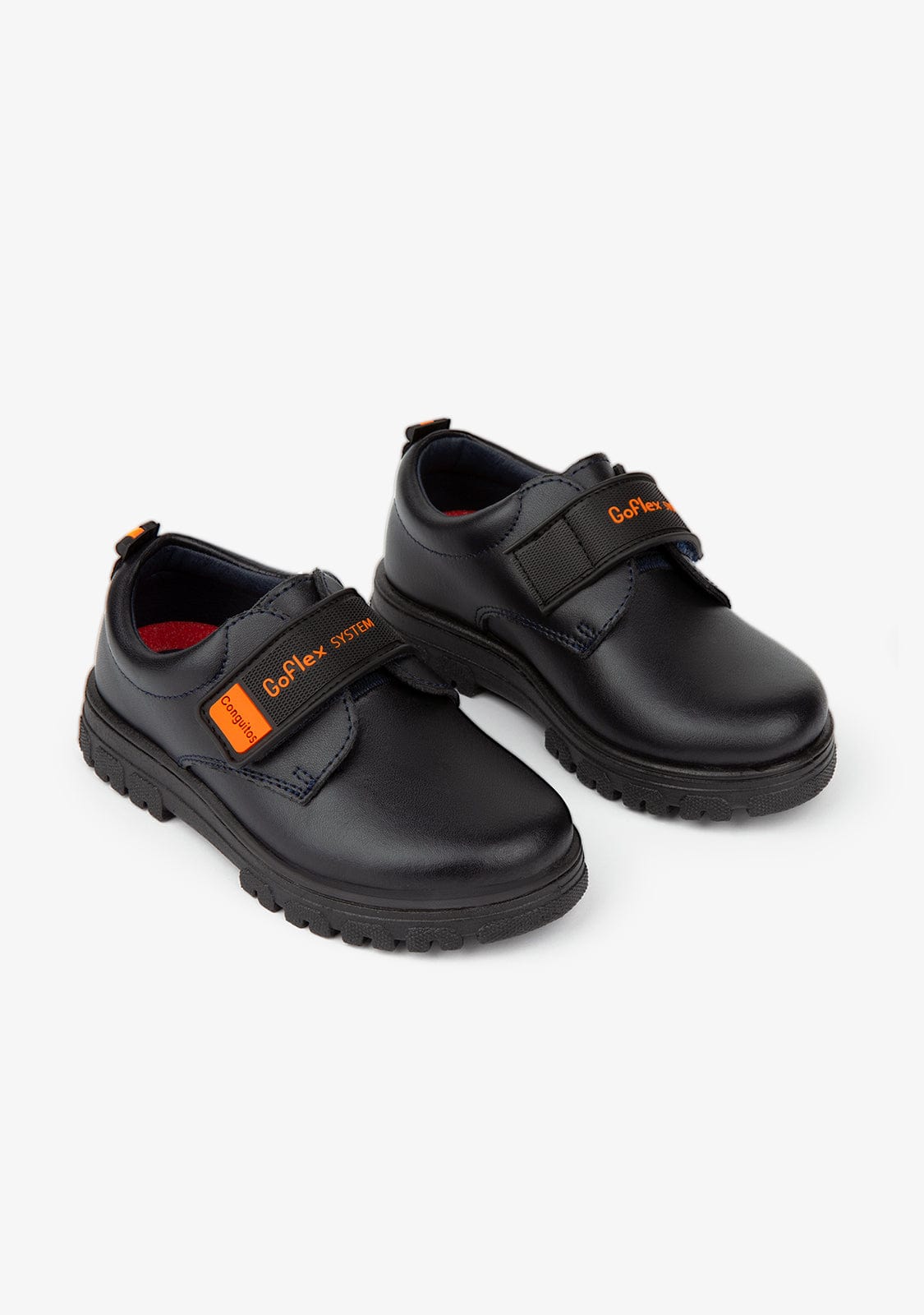 CONGUITOS Shoes Boy's Navy GoFlex System School Shoes