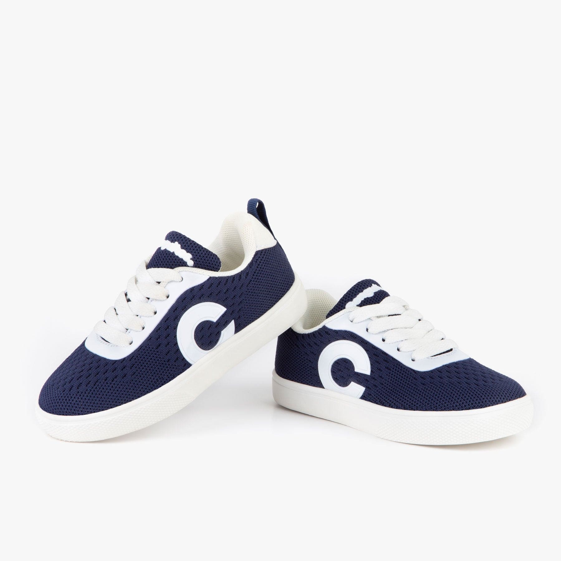 CONGUITOS Shoes Boy's Navy Mesh Sneakers