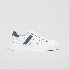 CONGUITOS Shoes Boys White Bands Sneakers
