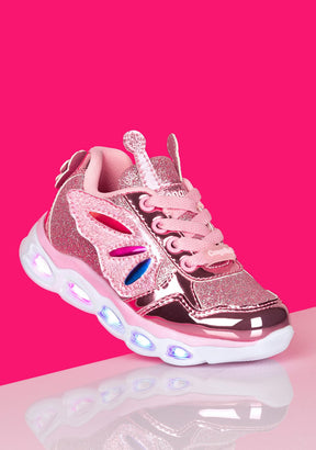 CONGUITOS Shoes Butterfly Sneakers with Lights