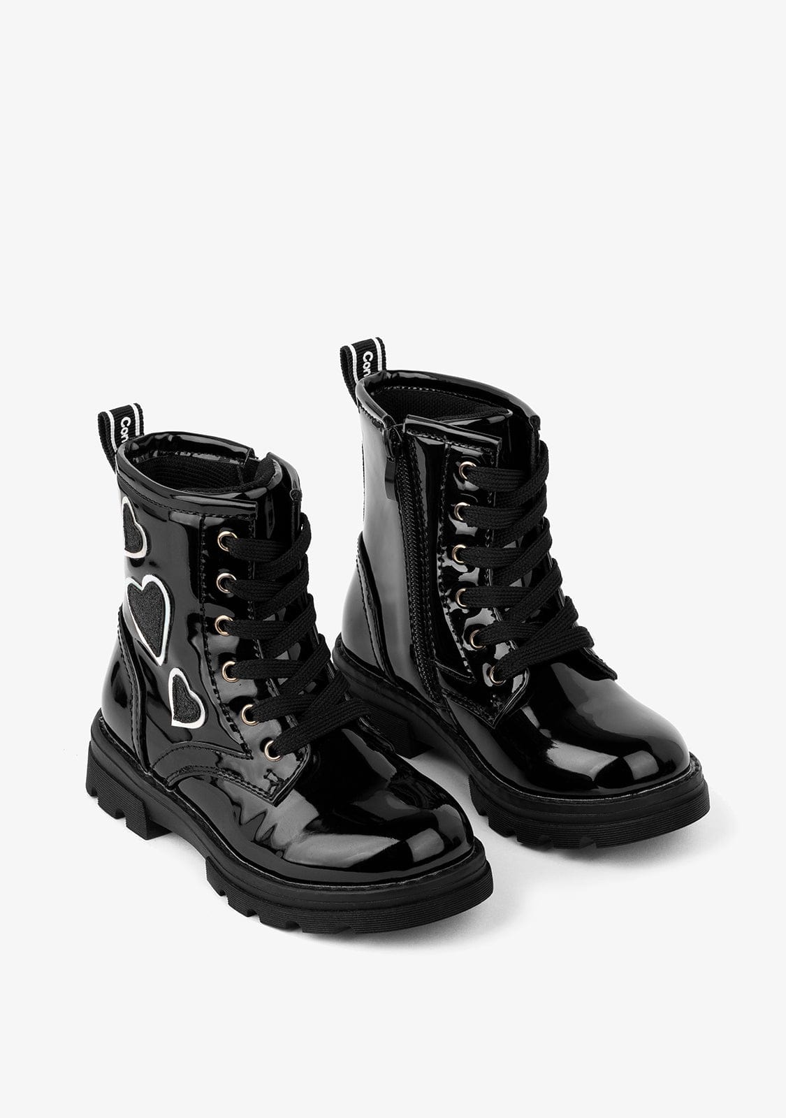 Botines Botas Charol Niña Charol Botas Negras De Bebe Botines De