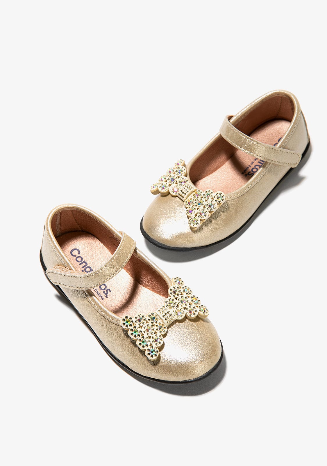 Scarpe Ballerine Eleganti Ballerine Oro Bambina Ballerine