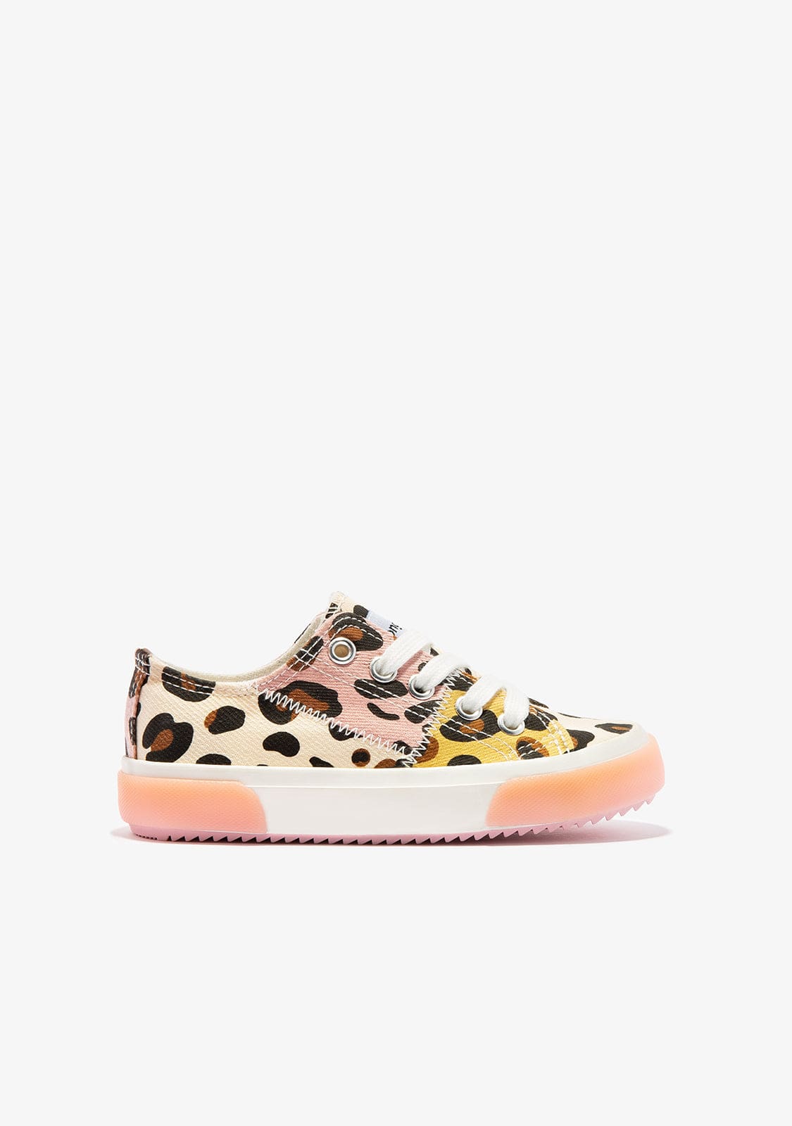 CONGUITOS Shoes Girl's Leo Print Sneakers