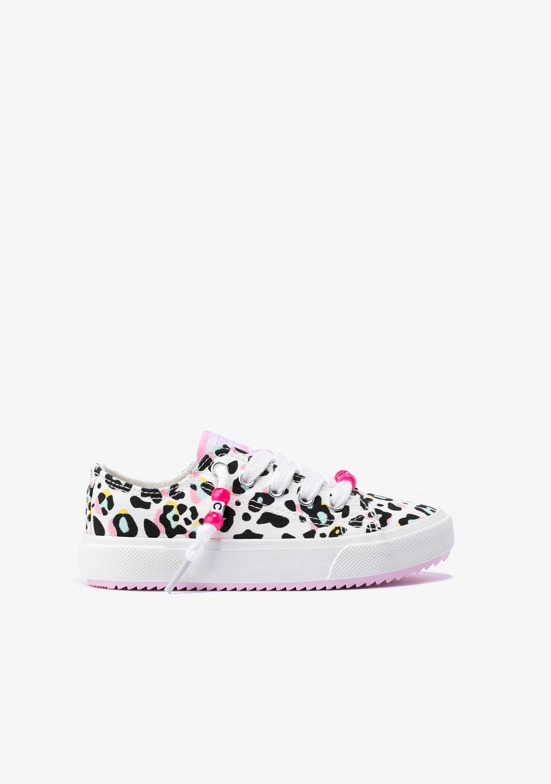 CONGUITOS Shoes Girl's Leopard Sneakers Canvas