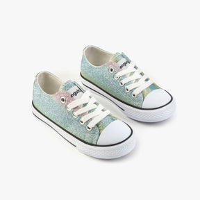 CONGUITOS Shoes Girl's Multi Glitter Sneakers