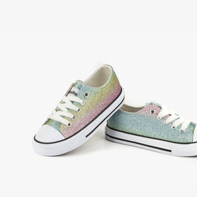 CONGUITOS Shoes Girl's Multi Glitter Sneakers