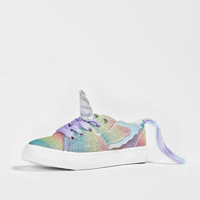 CONGUITOS Shoes Girl's Multicolor Glitter Unicorn Slippers