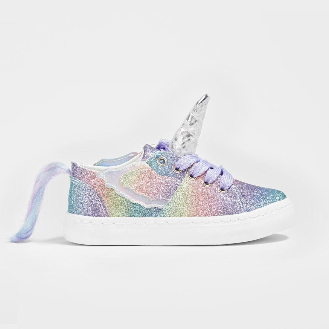 CONGUITOS Shoes Girl's Multicolor Glitter Unicorn Slippers