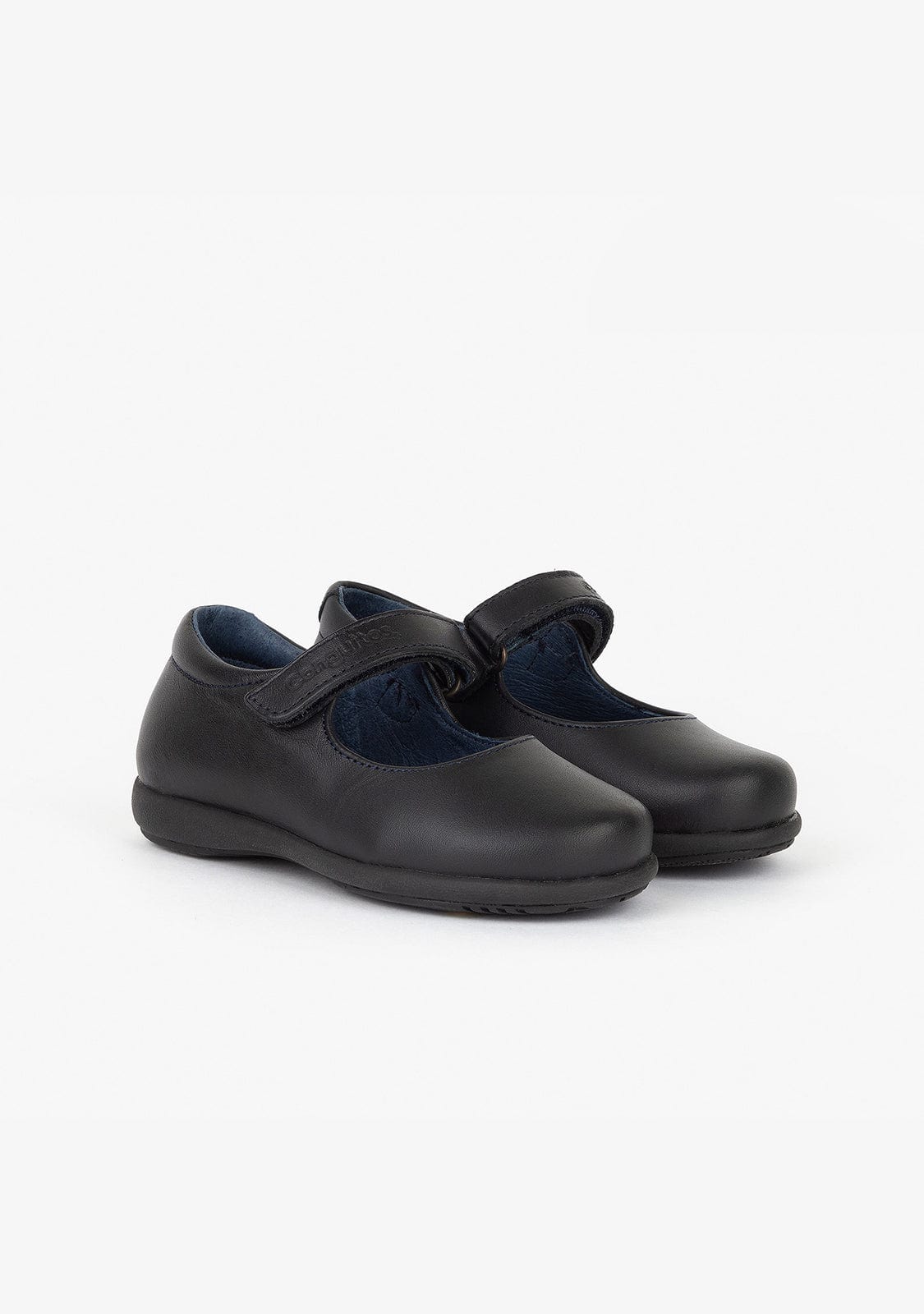 CONGUITOS Shoes Girl's Navy School Shoes