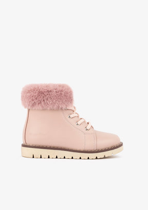 CONGUITOS Shoes Girl's Pink Ankle Boots