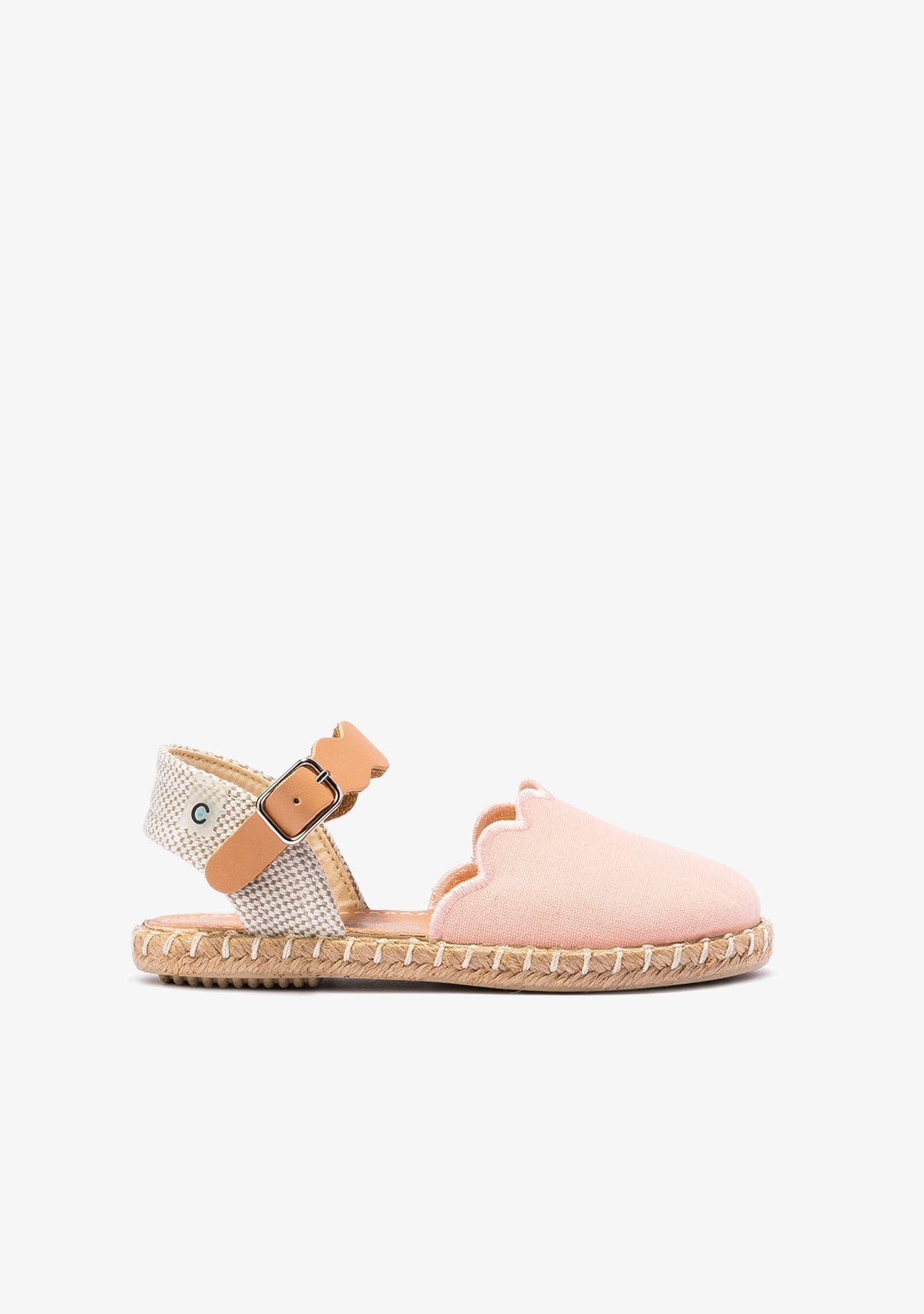 CONGUITOS Shoes Girl's Pink Buckle Espadrilles
