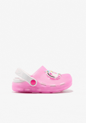 CONGUITOS Shoes Girl's Pink Unicorn Clogs