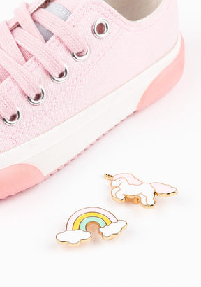 CONGUITOS Shoes Girl's Pink Unicorn Sneakers