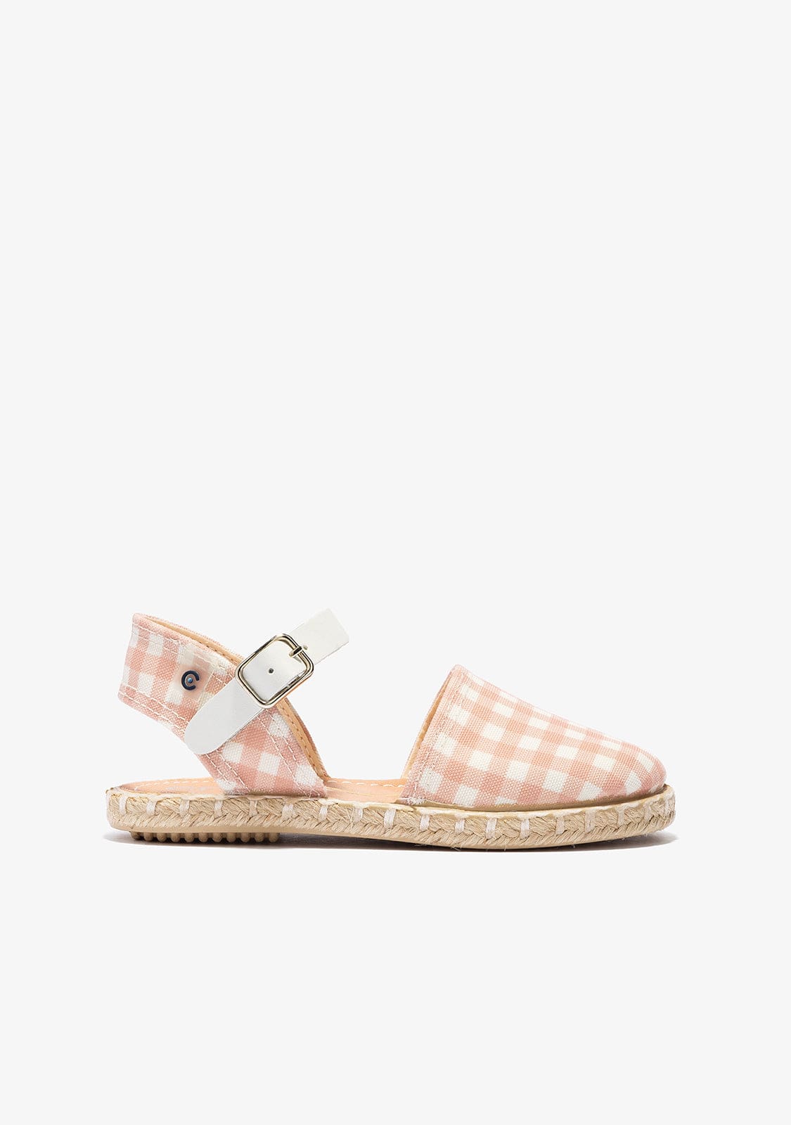 CONGUITOS Shoes Girl's Pink Vichy Espadrilles
