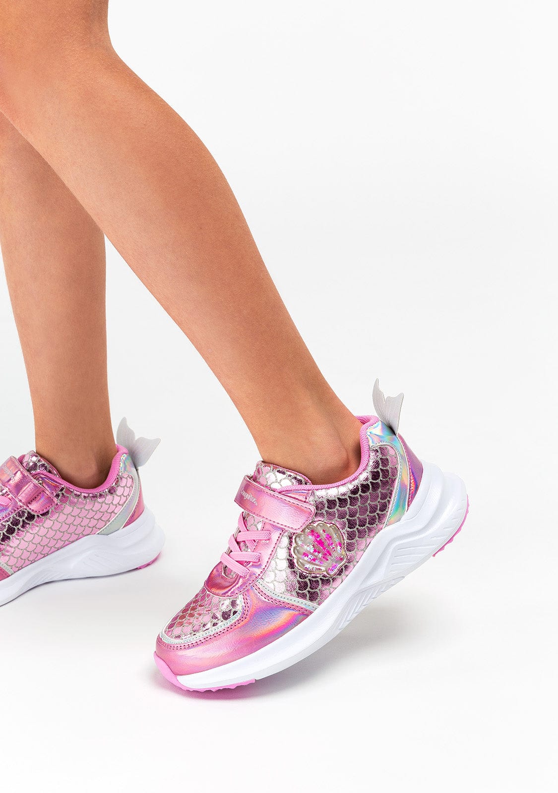 Crocs Niña Par De Zapatos Planos De Princesa Sirena Para