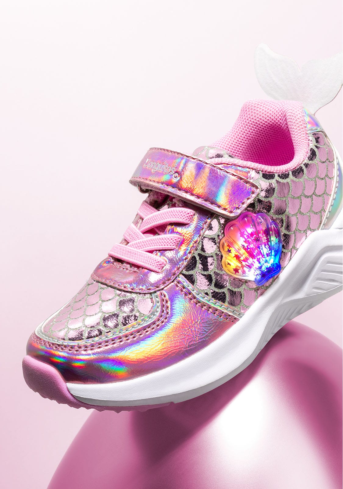 Crocs Niña Par De Zapatos Planos De Princesa Sirena Para