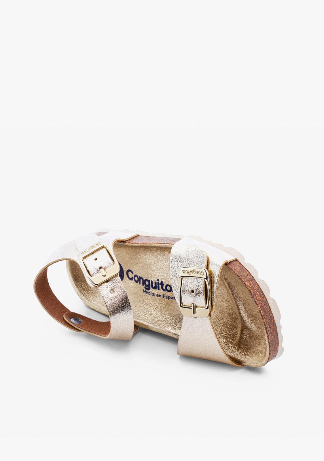 CONGUITOS Shoes Girl's Platinum Bio Sandals