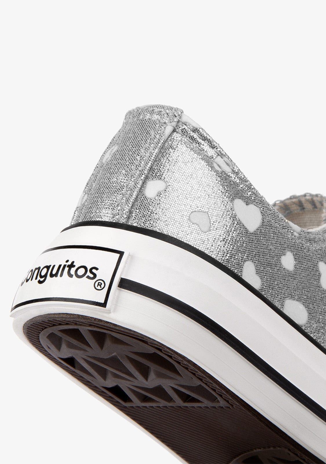 Zapatillas de Niña Brillo en la Oscuridad Plata1