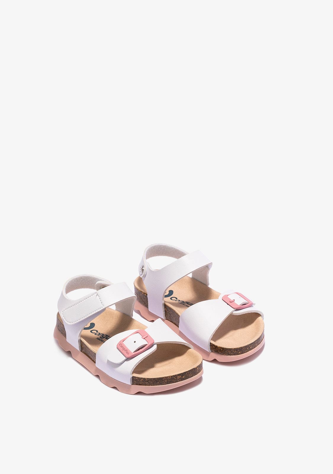 CONGUITOS Shoes Girl's White Bio Sandals