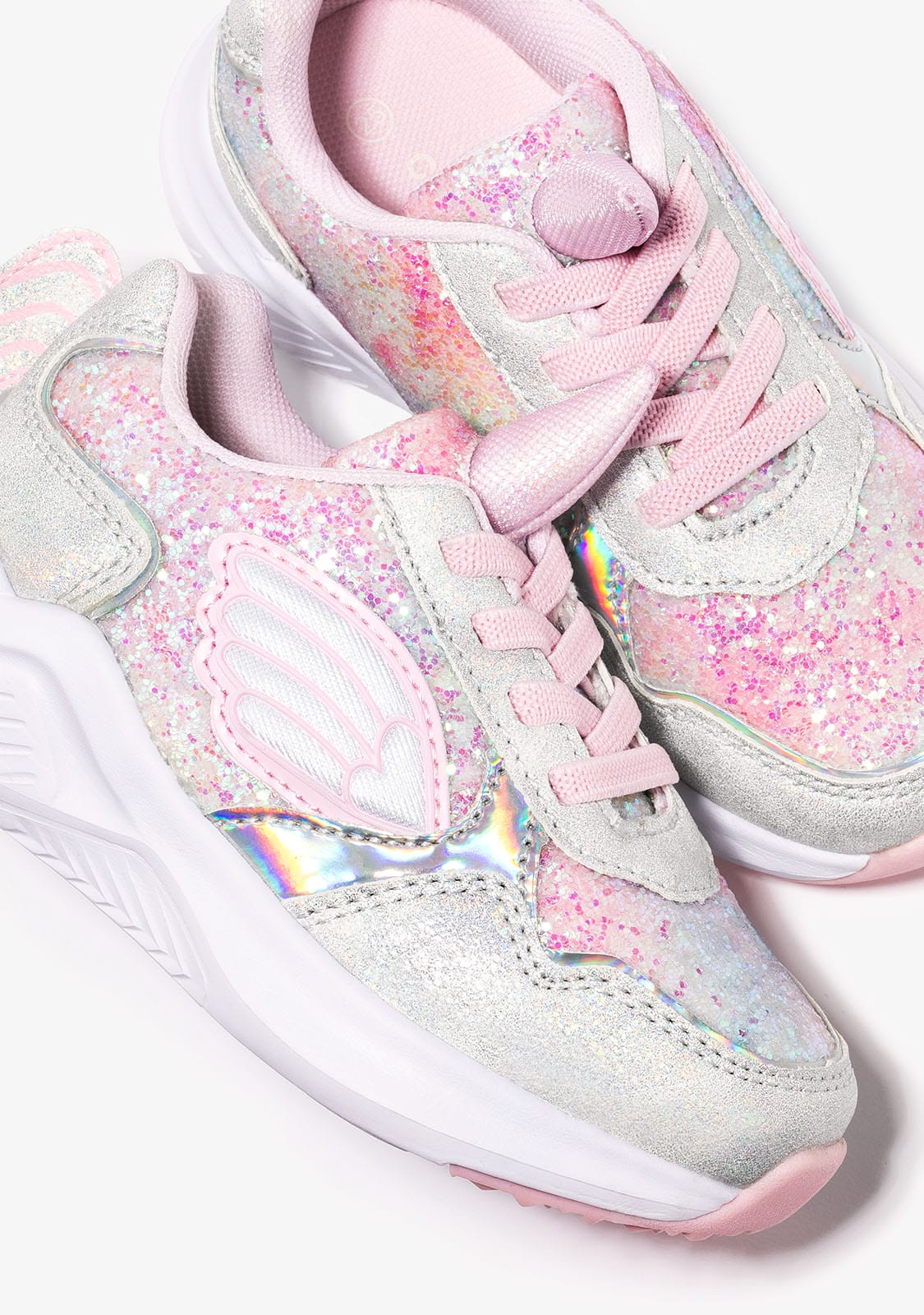 Girl's Unicorn Slippers with Light White