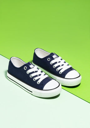 CONGUITOS Shoes Navy Basic Sneakers Canvas