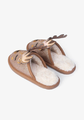 CONGUITOS Shoes Reindeer Home Slippers