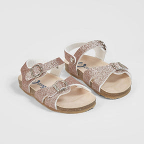 CONGUITOS Shoes Sandalias de Niña Bio Glitter Rosa