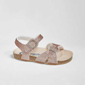 CONGUITOS Shoes Sandalias de Niña Bio Glitter Rosa