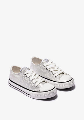 CONGUITOS Shoes Silver Glow in the dark Sneakers