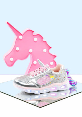 CONGUITOS Shoes Unicorn Sneakers with Lights