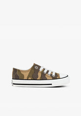 CONGUITOS Shoes Unisex Camouflage Canvas Sneakers