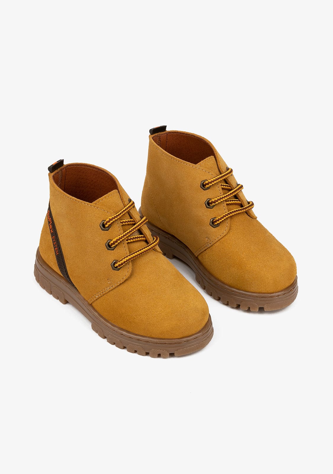 CONGUITOS Shoes Unisex Mustard Mountain Boots GoFlex