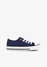 CONGUITOS Shoes Unisex Navy Canvas Sneakers